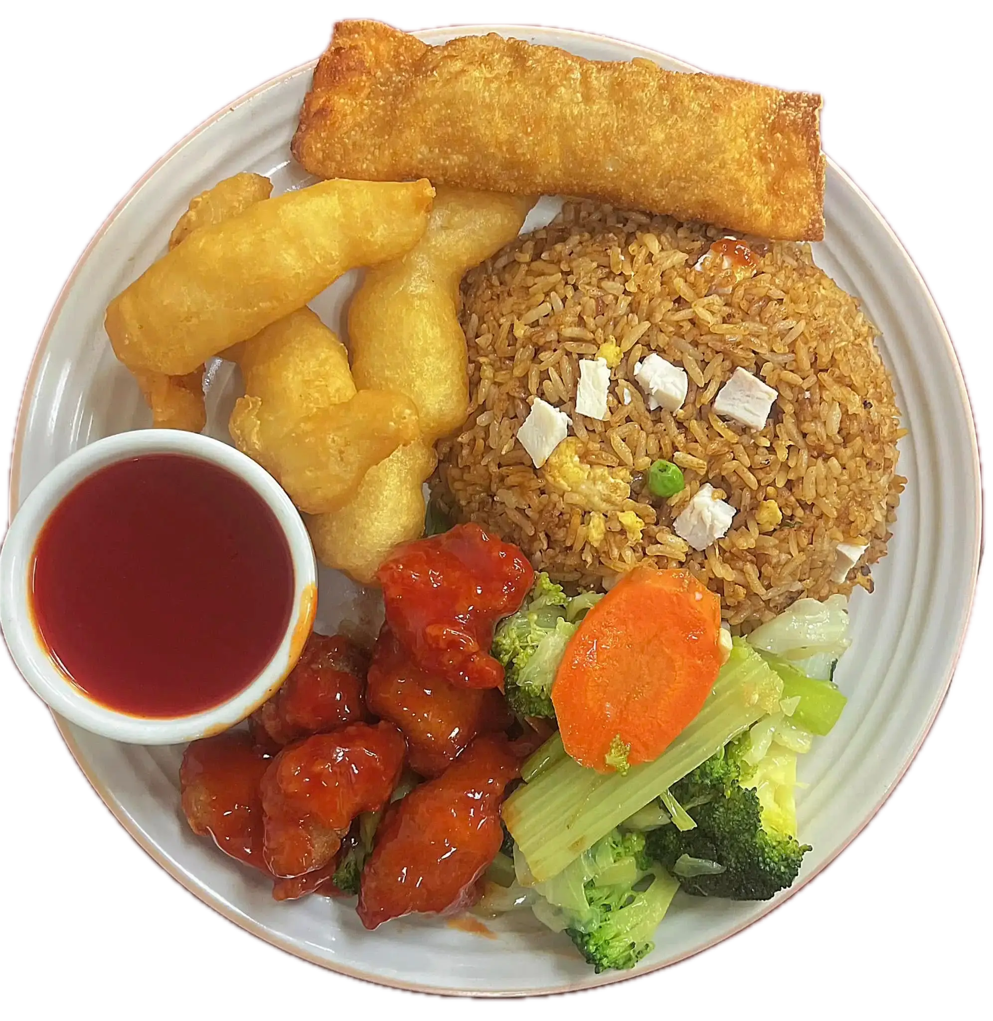 Rose Garden Chinese restaurant interior - Authentic Cantonese and Szechuan cuisine in Regina, SK